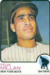 1973 Topps Baseball Cards      407     Felix Millan